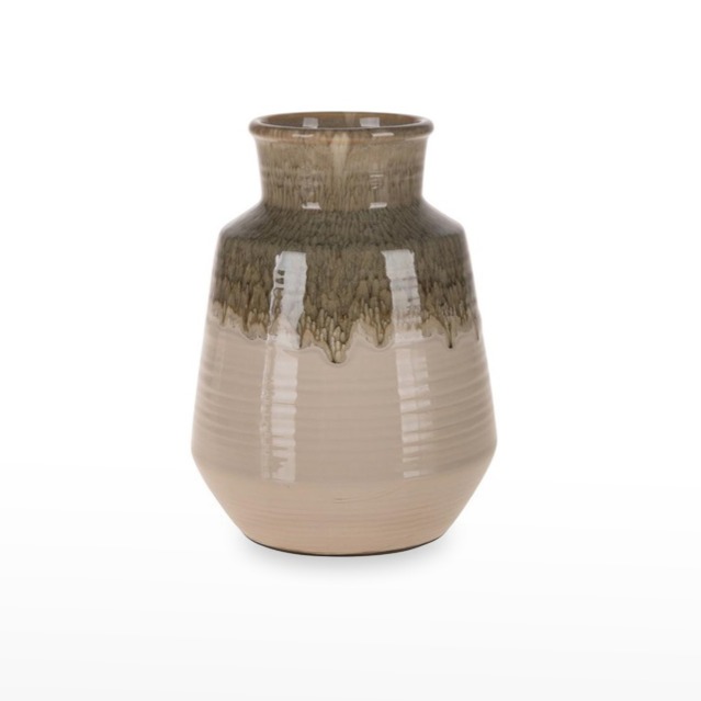 Vaso Porcelana Creme